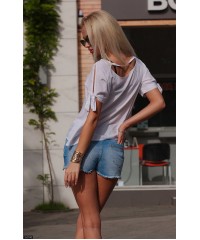 Блуза 52190             белый                     малиновый                     черный                                                 Весна 2016                         Украина
